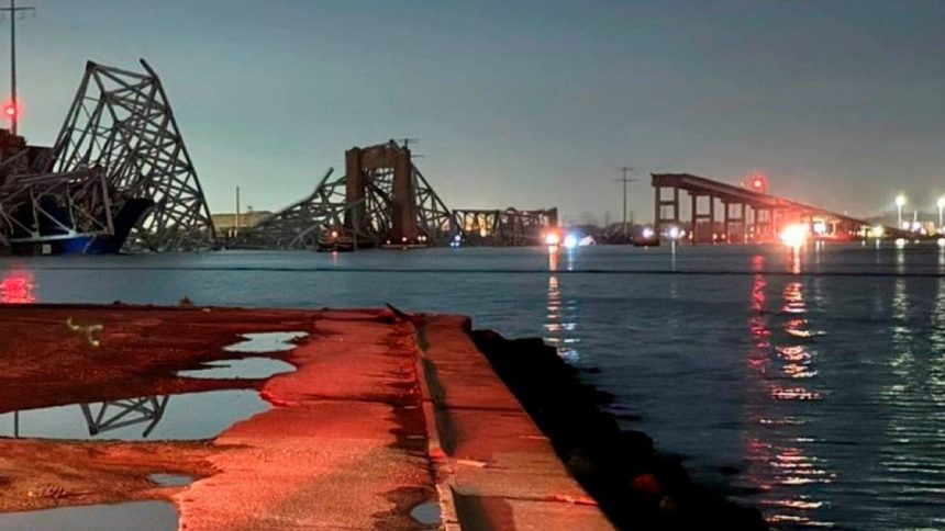 Baltimore: descartan terrorismo por el derrumbe del puente Francis Scott Key
