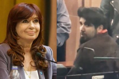 Fernando Sabag Montiel estuvo en Comodoro Py durante la declaración de Cristina Kirchner