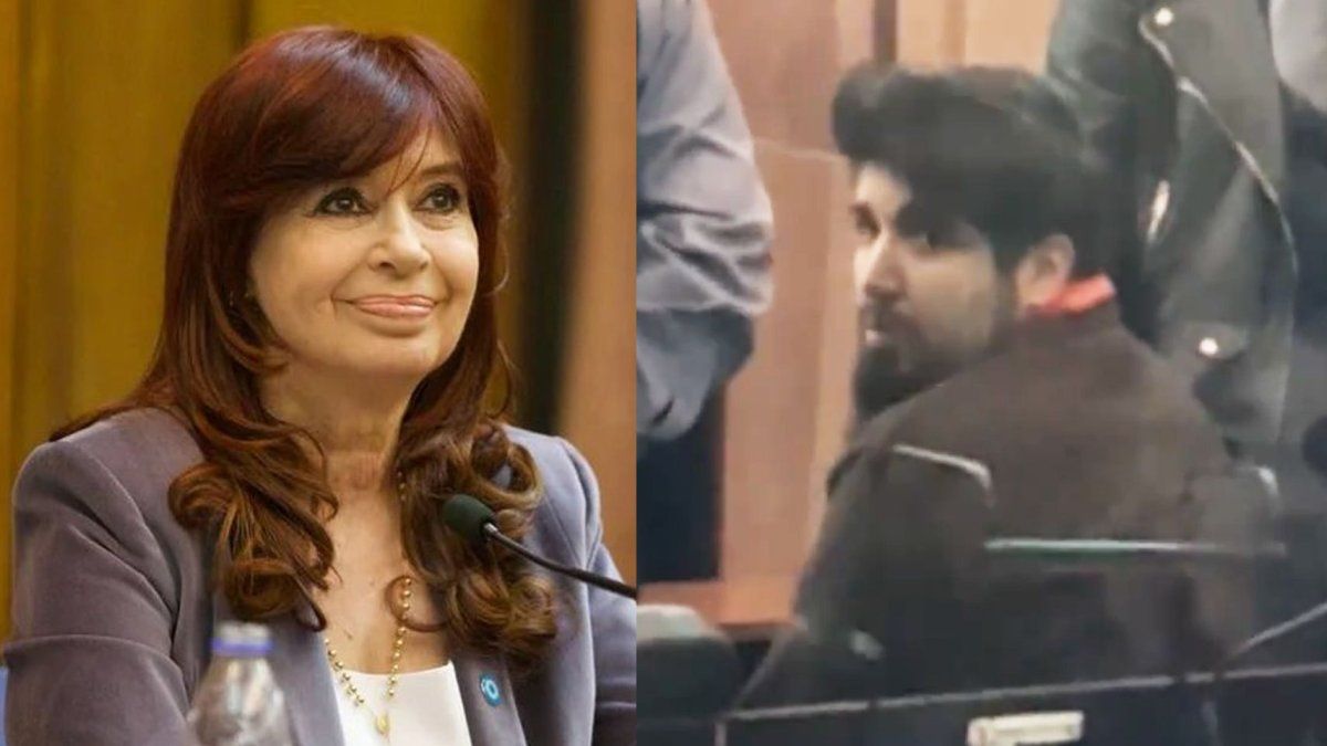 Fernando Sabag Montiel estuvo en Comodoro Py durante la declaración de Cristina Kirchner