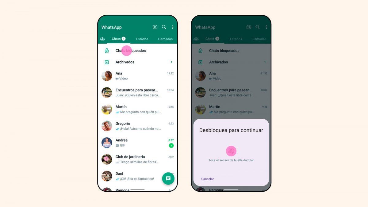 WhatsApp: cómo proteger chats con contraseña