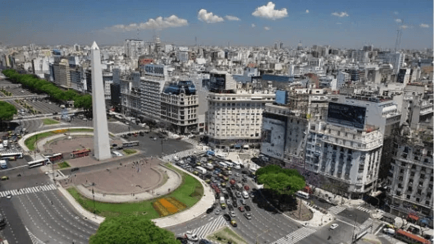 Así luciría Buenos Aires con montañas, según la inteligencia artificial