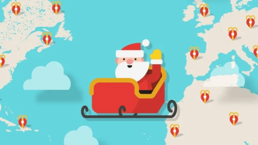 Según la inteligencia artificial, así se vería el Papá Noel turista en Buenos Aires