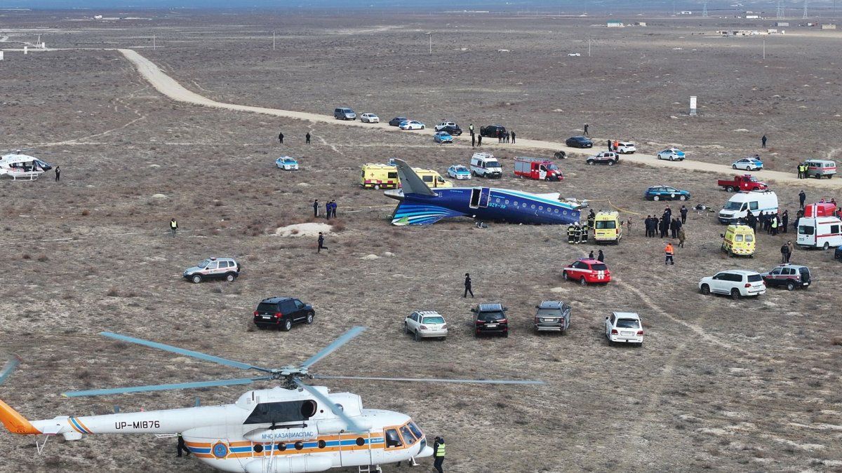 Cancillería envió sus condolencias tras la tragedia aérea en Kazajistán