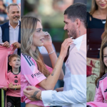 Tini Stoessel acompañó a Rodrigo De Paul en su presentación oficial con Inter Miami