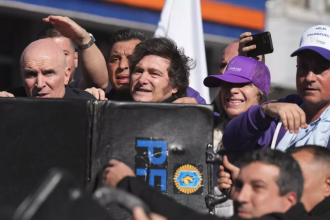 Ataque a la caravana de Milei