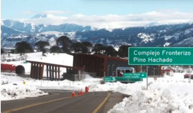 Reabrieron el Paso Pino Hachado