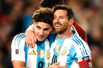 Messi se despide del Monumental con un doblete y Argentina golea a Venezuela en Eliminatorias