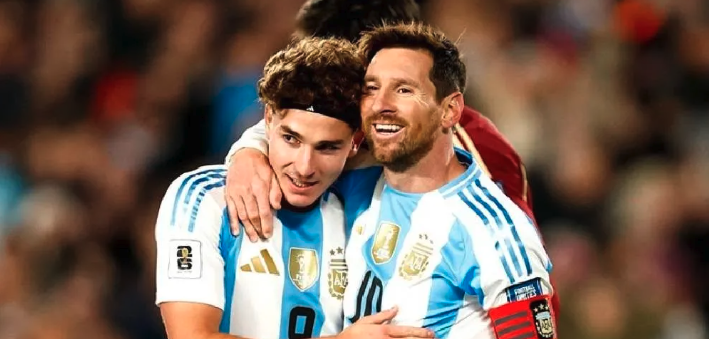 Messi se despide del Monumental con un doblete y Argentina golea a Venezuela en Eliminatorias