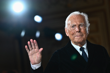 Murió Giorgio Armani