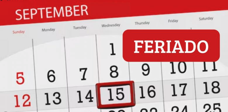 El Gobierno decretó feriado nacional para el lunes 15 de septiembre