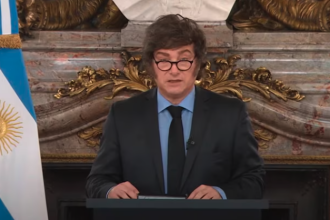 Milei presentó el presupuesto 2026