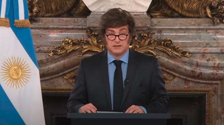 Milei presentó el presupuesto 2026