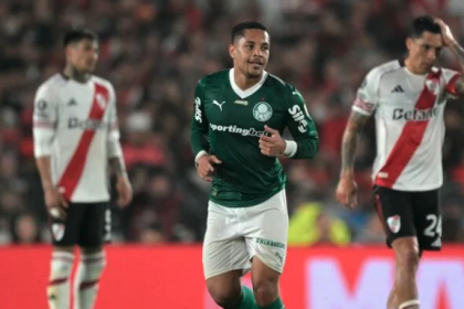 River Plate cayó 2-1 ante Palmeiras en la ida de los cuartos de final de la Copa Libertadores
