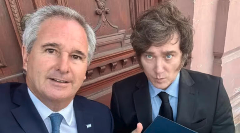 Milei nombra nuevo canciller para reforzar alineamiento con Estados Unidos