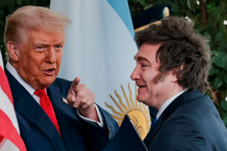 Milei y Trump, juntos en el sorteo del Mundial 2026