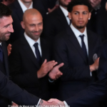 Lionel Messi con Donald Trump en la Casa Blanca